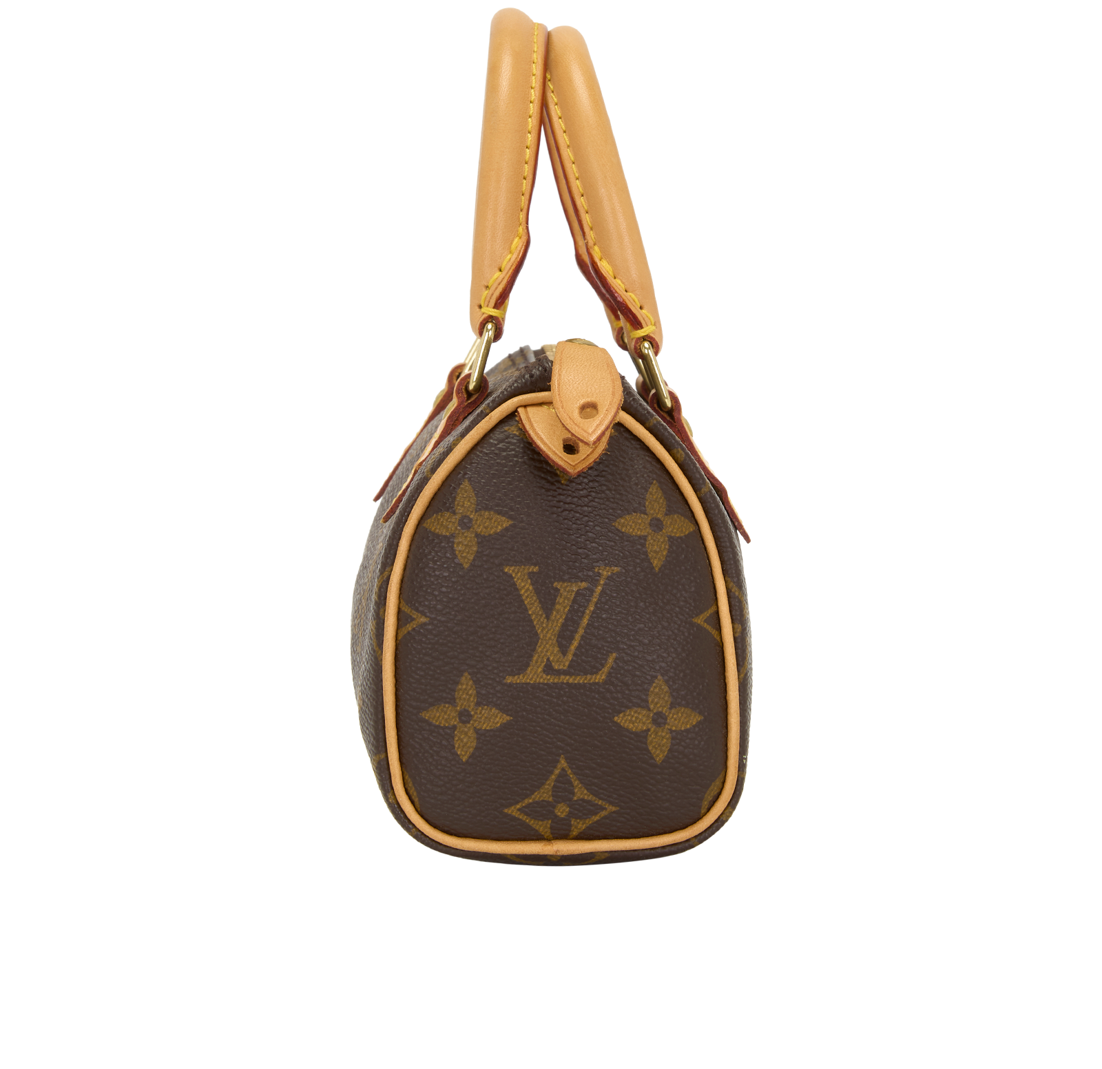 Nano Speedy, &pound;950, Handbags, Brown, Canvas, Side view